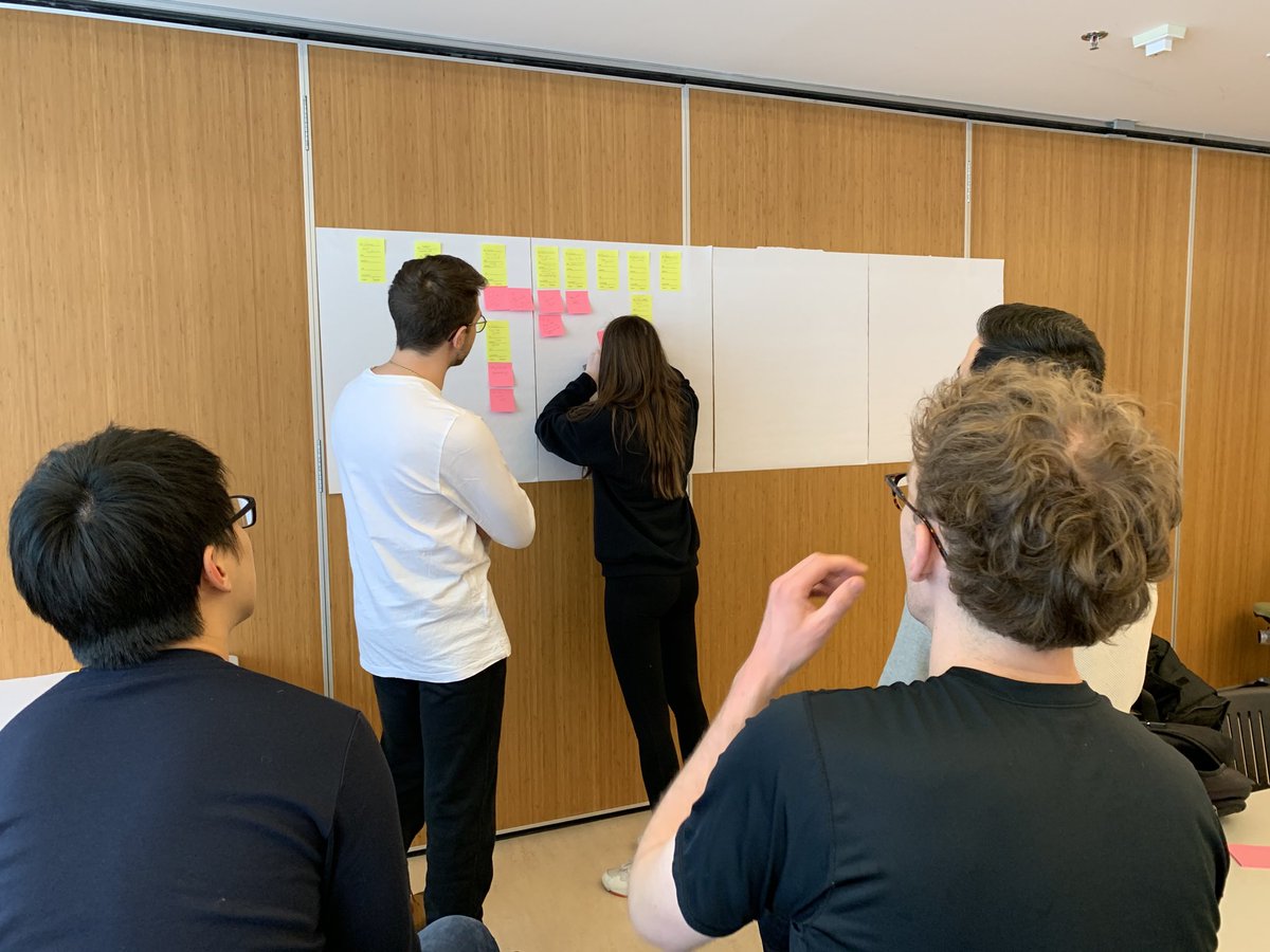 KarenSkinner's tweet image. Process mapping ⁦@LawMcGill⁩ for #FocusWeek! Making innovators out of the next generation of lawyers.