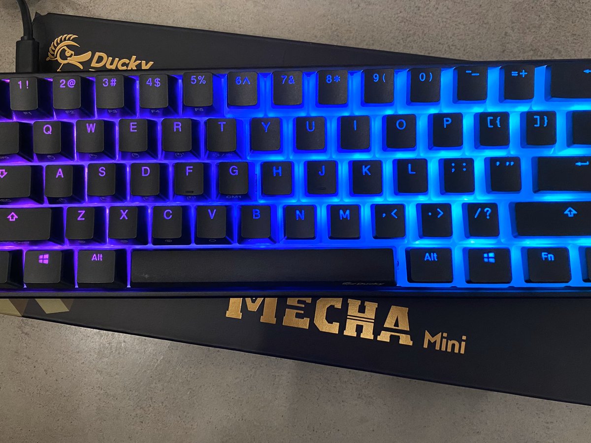 rebel_techza's tweet photo. I absolutely love the @DuckyChannel Mecha Mini. Not only is it made from ultra high quality materials, it is also durable and has great colour! The Mecha Mini is for everyone!! #sexy #duckysquad #mechamini #puddingkeycaps #ultrararekeycap #beautiful https://t.co/crjB4nrrXG