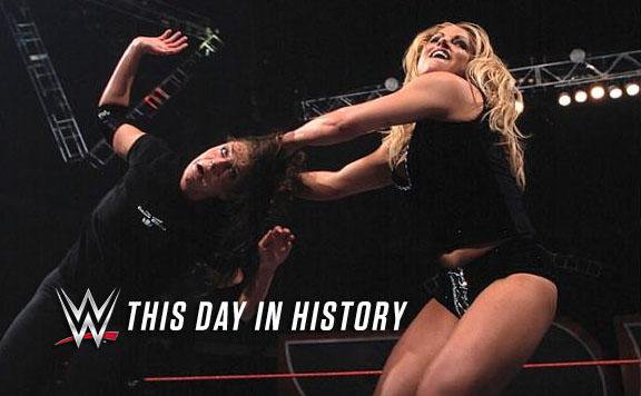 ON THIS DAY: Trish Stratus and Stephanie McMahon did battle at #WWENoWayOut in 2001! https://t.co/GWCuV0ofEQ