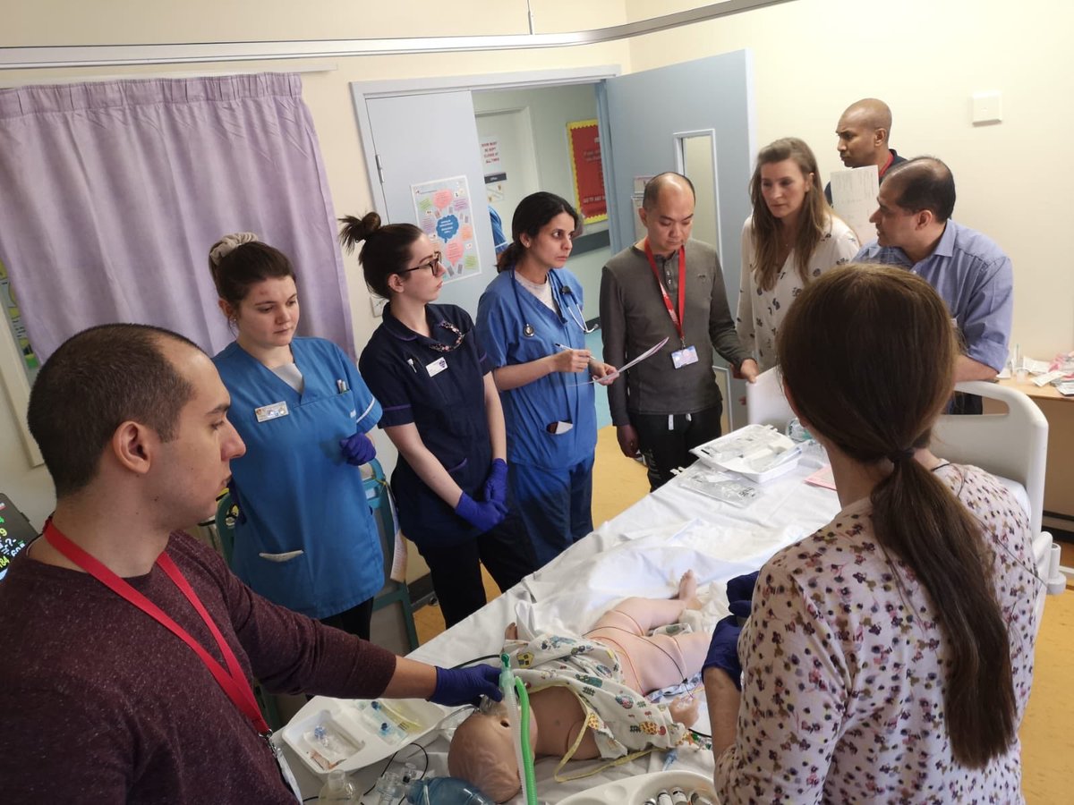 KIDSNTS's tweet image. Afternoon RAPT session with @WyeValleyNHS team penetrating trauma injury and duct dependant lesion scenarios with video debriefing #multidisciplinarysimulation #stabilisationofthesickchild #trauma #videodebrief #pedsicu @WFPICCS @Bham_Childrens @drzaf_pic @Laerdal_UK @Simulaids
