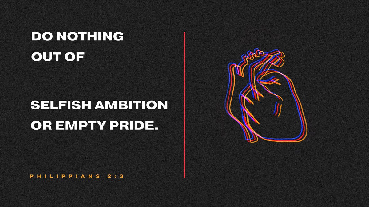 christlikemedia's tweet photo. Don’t be selfish; don’t try to impress others. Be humble, thinking of others as better than yourselves.

#churchmarketing #churchmarketingtips #churchsocialmedia #churchsocial #churchsocialtips #verseoftheday https://t.co/OOdMMDCdgw