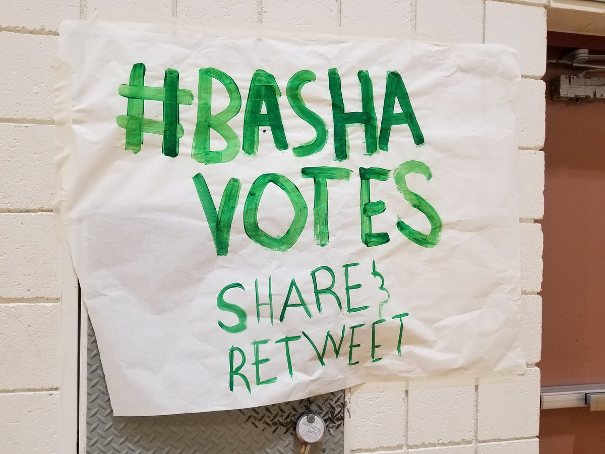 sarah_sacco's tweet photo. I Voted Today: BHS students receive stickers after casting their votes, just as voters do in an official election @ChandlerUnified @bhs_loutz @wjnance23 @ReneeSweeden @PhilDRobertson @MadisonNeanover @RecorderFontes #participatorybudgeting #civics #bashavotes https://t.co/1Oh8a1uP6W