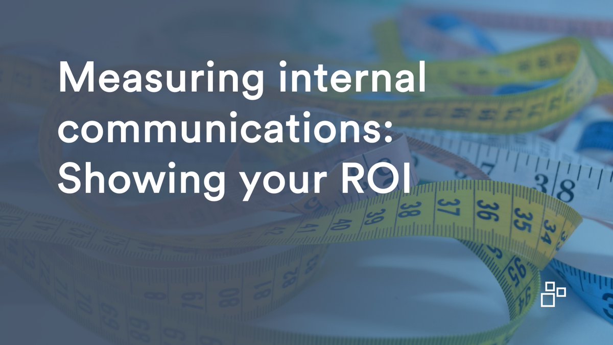 IntranetExperts's tweet photo. Internal comms is all about engaging, informing, and inspiring. But when we’re getting out the message, building trust, and promoting the brand, how can we prove we’ve achieved success? https://t.co/Ou2LOw8Sdn
#internalcomms #ic #internalcommunications #ROI #comms #measuringcomms https://t.co/gDQddn6g5t