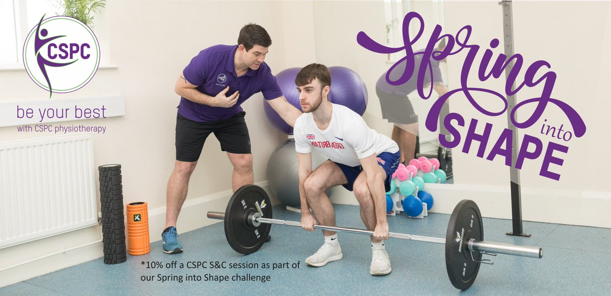 CSPC_physio's tweet photo. Will you take on the CSPC Spring into Shape challenge? Get active this spring with the help of a CSPC specialist service 🚴🏃♀️🏋️ #spring #springintoshape #discount #bikefit #strengthandconditioning #cyclistsmot #runnersmot #beyourbest
https://t.co/oyLkI80R2X https://t.co/rDaZywZpuL