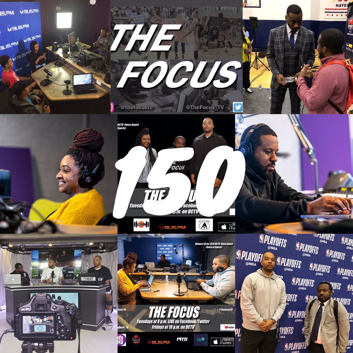 TheFocus_TV's tweet image. 2nite we will be airing our 150th ep. of @TheFocus_TV .When we started in Nov,2016,no way we could’ve envisioned everything that has came our way.Thanks to all of our past guest/supporters,especially the home team @Studio202DC &amp;amp; @rvyarborough .Y’all believed when no one else did.