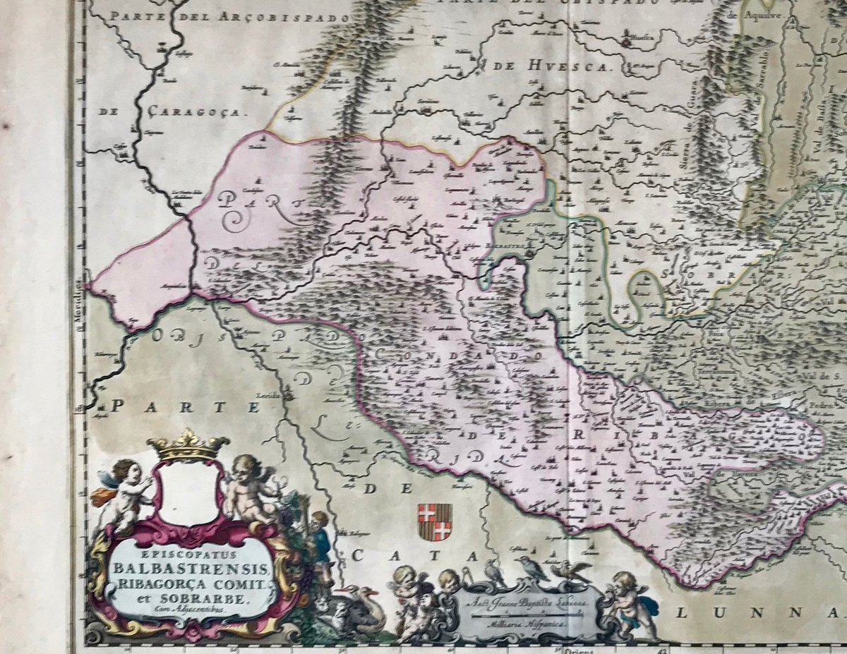 philographikon2's tweet photo. Espagña! Two very attractive maps of #Spain, one by #Bleau and one by #Janssonius, both 17th century, decorated with beautiful cartouches https://t.co/XkTaXYT9v8 https://t.co/ajOJOdODgM
