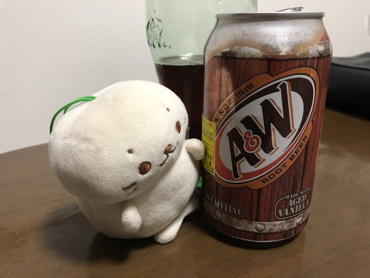 天道寺 Z 総司郎 On Twitter 後輩ちゃんが沖縄土産で買ってきてくれた ルートビア ってコーラ 泡立ちがすごいって聞いて グラスに注いだけど これは湿布ですわwwwww