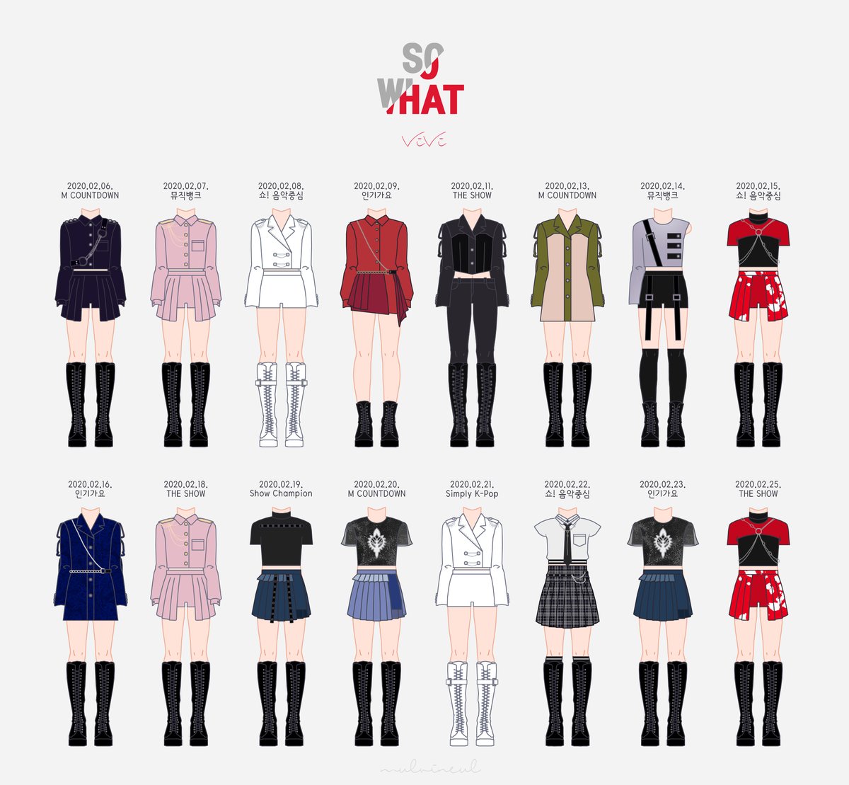 vi_neul's tweet photo. 다음 의상은 뭘까?

So What 비비 무대의상♥ https://t.co/gHSxlC52ay