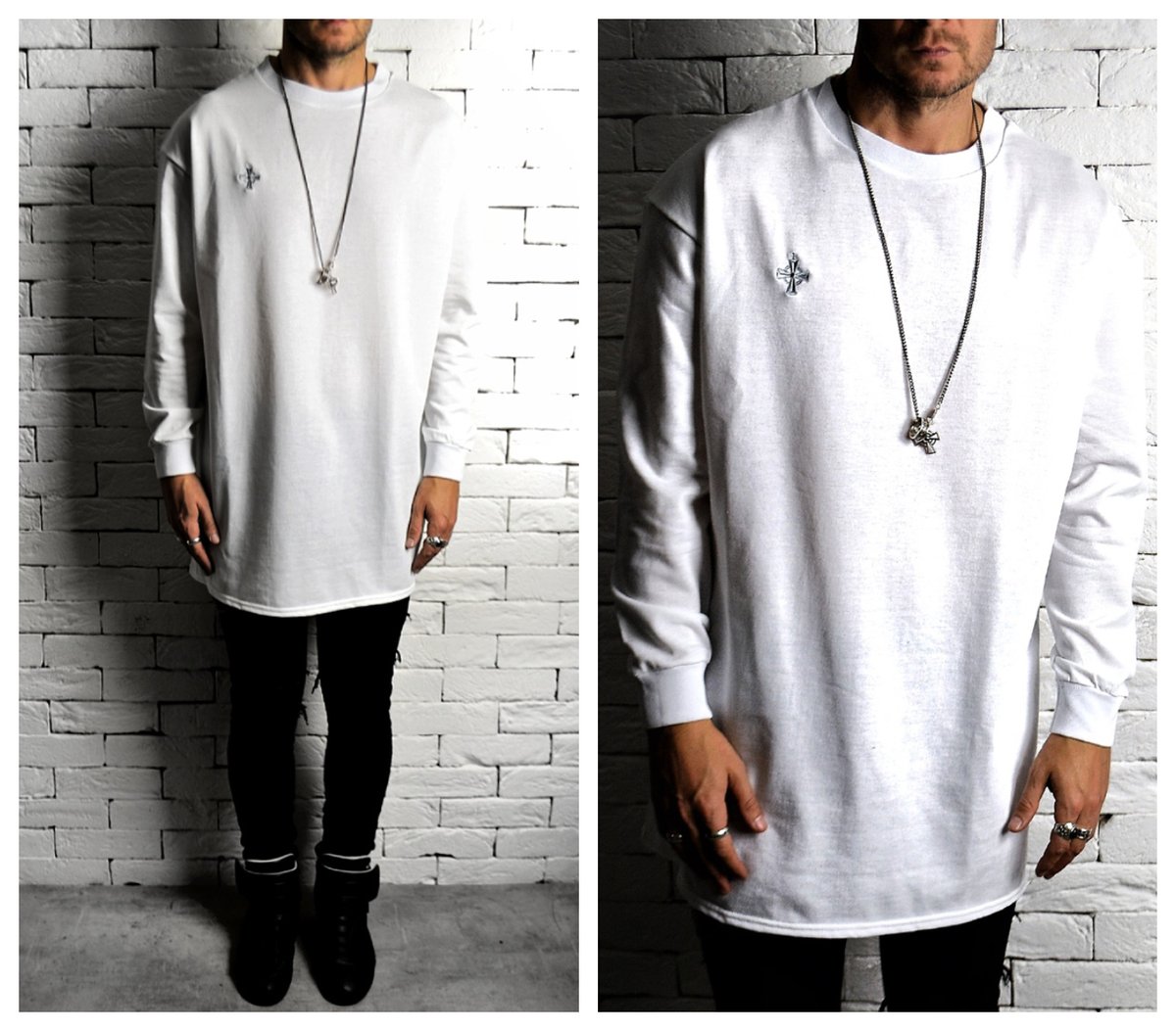 100% Cotton Oversized Long Sleeve T-Shirt £60.00 😎

SHOP: bit.ly/392wPVe