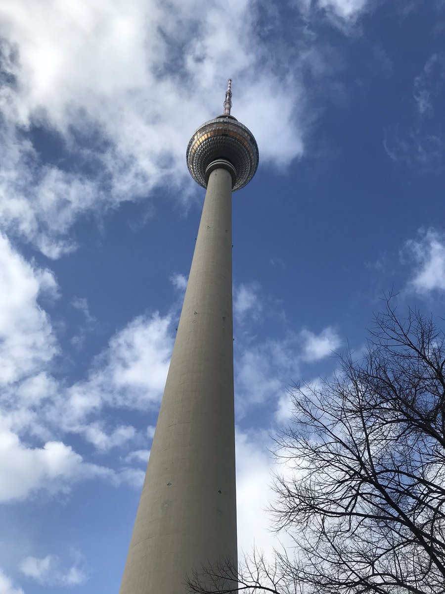 Just been up the highest structure in Germany! #tvtowerberlin #alexanderplatz #citybreak