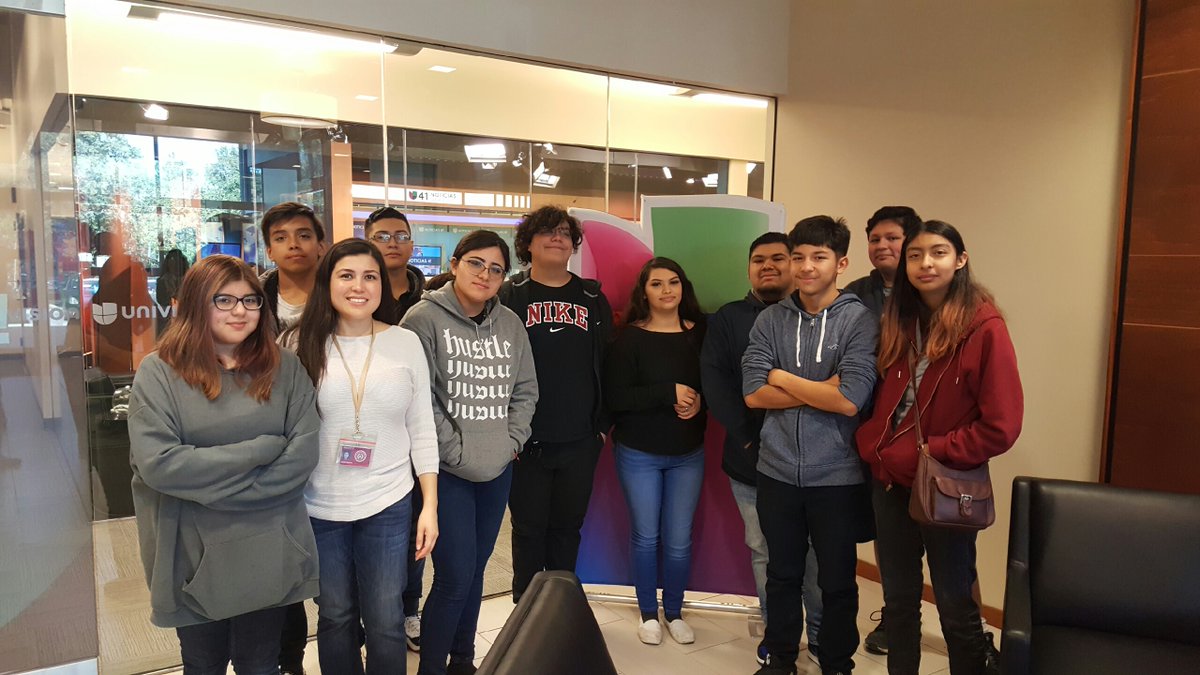Nicole Esparza (@nicoleeesparza) on Twitter photo Ms. Barba's <a href="/JFKennedyHighS/">John F Kennedy High School</a> <a href="/EISD_CTE/">EISD_CTE</a> A/V Production scholars visit <a href="/UnivisionSATX/">Univision 41 San Antonio</a> during #SAWorks Job Shadow Day! Thank you for hosting our <a href="/EISDofSA/">Edgewood ISD</a> scholars! #EdgewoodUnited #DetailsMatter #EdgewoodProud Ms. Barba's <a href="/JFKennedyHighS/">John F Kennedy High School</a> <a href="/EISD_CTE/">EISD_CTE</a> A/V Production scholars visit <a href="/UnivisionSATX/">Univision 41 San Antonio</a> during #SAWorks Job Shadow Day! Thank you for hosting our <a href="/EISDofSA/">Edgewood ISD</a> scholars! #EdgewoodUnited #DetailsMatter #EdgewoodProud