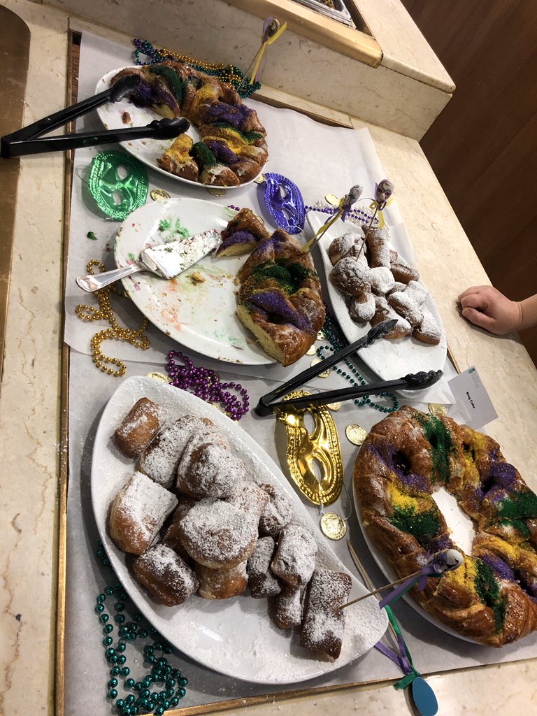 GSISocial's tweet image. It’s #MardiGras! Take the time today to celebrate #FatTuesday and all the delectable goodies that come with it. King cake, anyone?