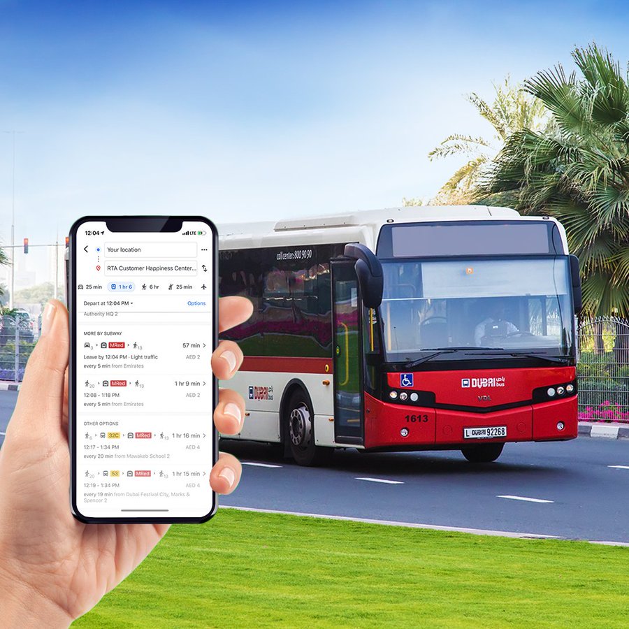 Rta Bus Schedule 2020 Dubai's Rta Launches Real-Time Bus Updates On Google Maps