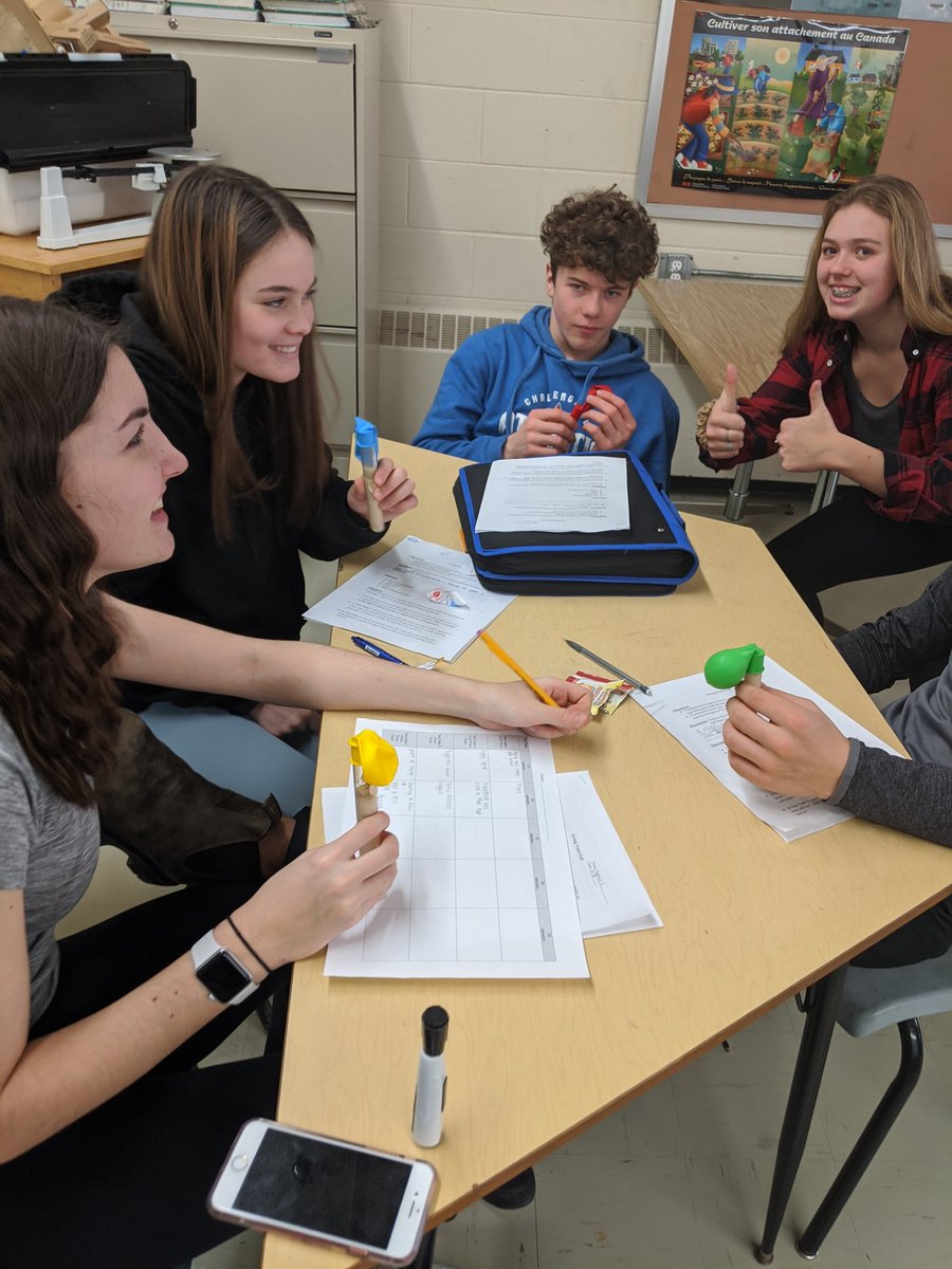 Mr_C009's tweet photo. Meanwhile, the grade 9's @CPJHWildcats have been studying Asexual Reproduction and tried to figure out which environment was best for yeast to reproduce in! @HRCE_NS https://t.co/sHkKpL7VzW