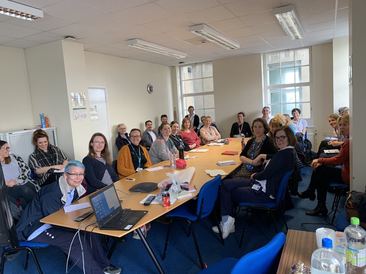 SandraSpeller1's tweet photo. Fantastic turn out and engagement from our @nhs_sct @sct_ahp assistants and practitioners to talk personal development, apprenticeships and training. #careerconversations #developingourown #AHPsintoAction https://t.co/fOEfCu14UO