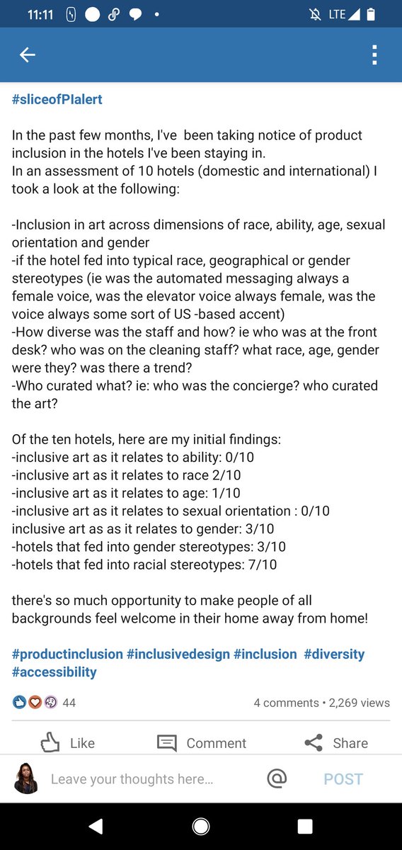 Its_Me_AJB's tweet image. I'vee been traveling a ton, so here are some of my reflections.  #sliceofpi #productinclusion #inclusivedesign #accessibility #inclusion #diversity #travel #hospitality #art