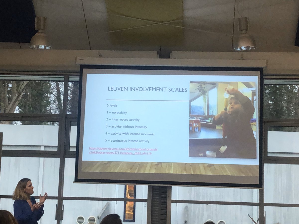 neilringrose's tweet photo. Thank you @EstherOConnor5 for an incredibly informative session of professional learning at @BSB_Brussels around using the Leuven Scales in #earlyyears. We all really enjoyed learning from and with you! https://t.co/gZ0SAUgyWT