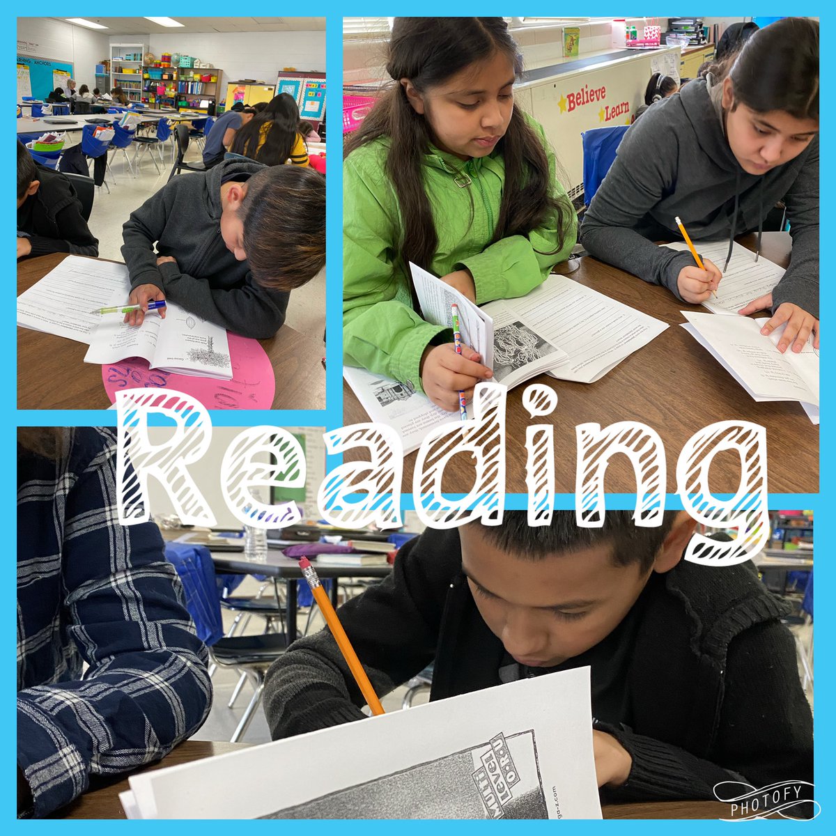 We spent our morning learning about text structure and chocolate!