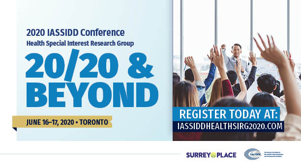 maps_research's tweet image. Registration is officially open! Join us June 16-17 for #2020IASSIDDToronto. Visit iassiddhealthsirg2020.com to learn more and take advantage of early-pricing.