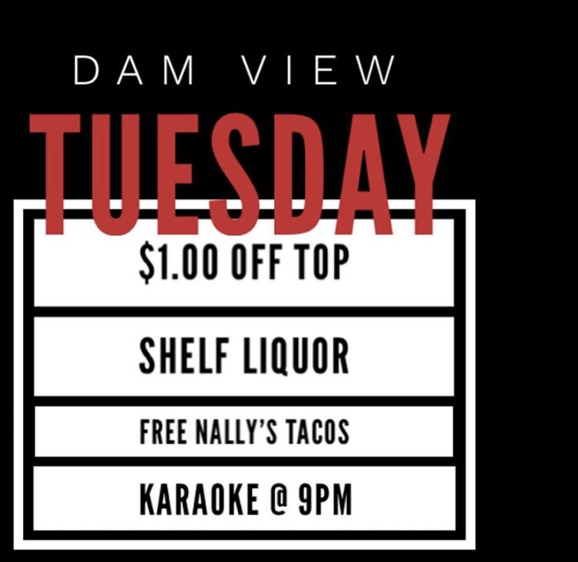 DamViewBar's tweet photo. FREE Nally’s tacos @ 6pm. 🌮 While they last! https://t.co/xYhv9pv3nW