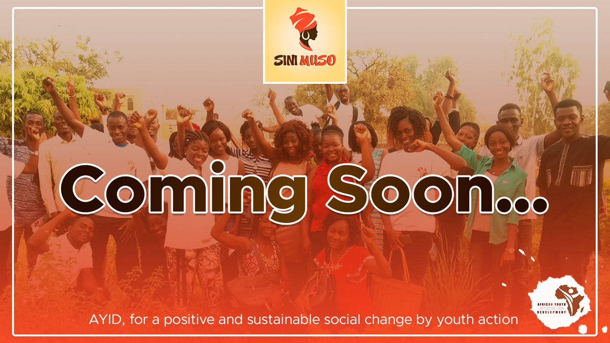 roeaneba's tweet photo. Tic-tac...
#sinimuso arrive bientôt. Initié par les jeunes et pour les jeunes. Restez connecter!
#AYID @UNFPABF @MajBurkina @rochkaborepf https://t.co/B96nAtatk0