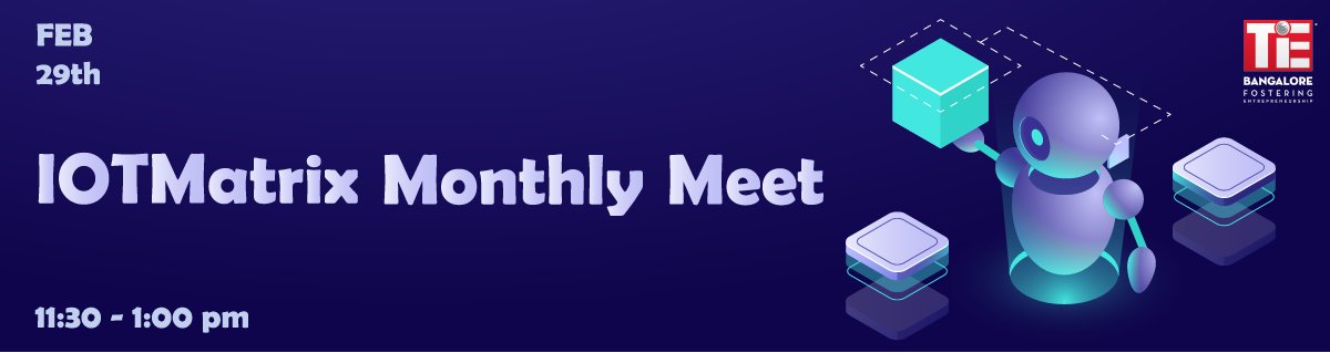 IoTNext (@iotnext) on Twitter photo #IoTMatrix Monthlymeet on 29 Feb 11.30AM at ALGO Legal Blore. Keynote and Panel discn - Moving Hardware from Design t0 Manufacturing. Entry free-Register hub.tie.org/e/iotmatrixmee… <a href="/ikpeden/">IKP-EDEN</a> @IoTIndCongress <a href="/Abhishek_Latthe/">Abhishek</a> <a href="/Nagaraj_G_P/">Nagaraj</a> <a href="/hasmukhpatelmp/">Hasmukh Patel MP</a> @WobotIntel <a href="/TeleradTech/">Telerad Tech</a> #IoTMatrix Monthlymeet on 29 Feb 11.30AM at ALGO Legal Blore. Keynote and Panel discn - Moving Hardware from Design t0 Manufacturing. Entry free-Register hub.tie.org/e/iotmatrixmee… <a href="/ikpeden/">IKP-EDEN</a> @IoTIndCongress <a href="/Abhishek_Latthe/">Abhishek</a> <a href="/Nagaraj_G_P/">Nagaraj</a> <a href="/hasmukhpatelmp/">Hasmukh Patel MP</a> @WobotIntel <a href="/TeleradTech/">Telerad Tech</a>