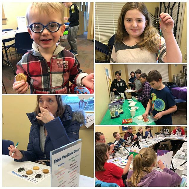 Our #FrankfortBranchLibrary has been busy with programming. Friendship bracelet-making, Oreo tasting, family paint night and pizza making! Check out our events calendar at crcpl.org for what's happening at our 9 locations! ift.tt/2VlV8cY