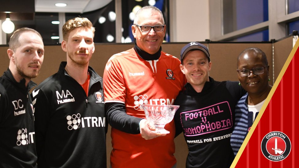 CAFCofficial's tweet photo. 📸🏳️‍🌈Saturday marked Charlton's Football v Homophobia matchday. We pulled together some photos from the day...

👉https://t.co/d1lM7p5wG7 #cafc https://t.co/ZRNvmfydNf