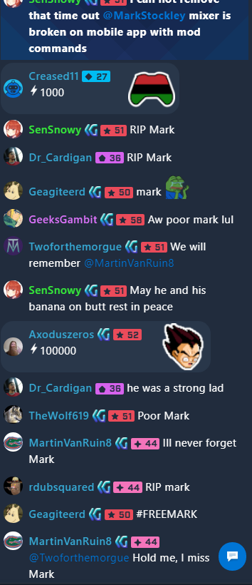 Mark_Stockley's tweet photo. When you get timed out in @Gothalion's stream. Remember me.
#RememberMark #IAmInnocent https://t.co/nFjLNN8X6h