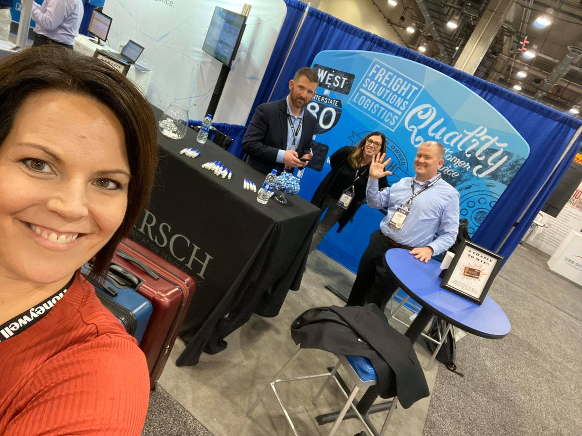RILA is still going strong! You've got one more day to visit Booth # 1502 for swag and freight solutions. We'll be here until 6:00! 

#RILA2020 #KirschTrans #ConnectWithKirsch