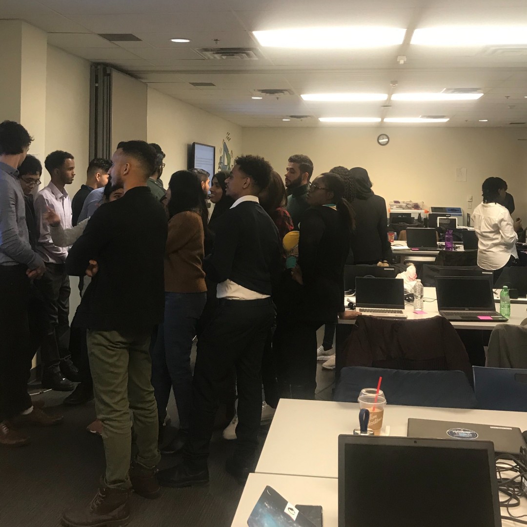 NPowerCanada's tweet photo. Our instructor Anita likes to get our @MLSELaunchPad Participants up and moving around through interactive activities. It's an important part of learning. 

#activity #interactive #MLSELaunchpad #toronto #IT #students #tech #participate #npowercanada https://t.co/xZVWTPmmM9