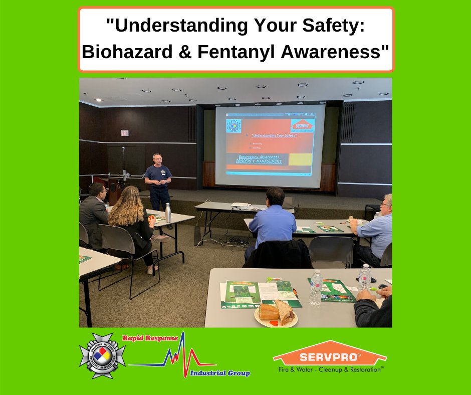 We teamed up with Rapid Response Industrial Group and were happy to provide a free lunch&amp;learn to <a href="/RealPropertyMgt/">Real Property Management</a> to inform their teams on how to protect their safety when faced with biohazards, drug related incidents, &amp; fentanyl. Thank you to the team at REAL for hosting us!