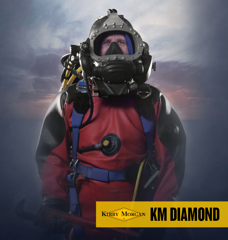 Kirby Morgan on X: The Kirby Morgan Diamond is advancing and building off  of our pioneering modular helmet concept. All sub assemblies can be removed  and installed rapidly with little down town.