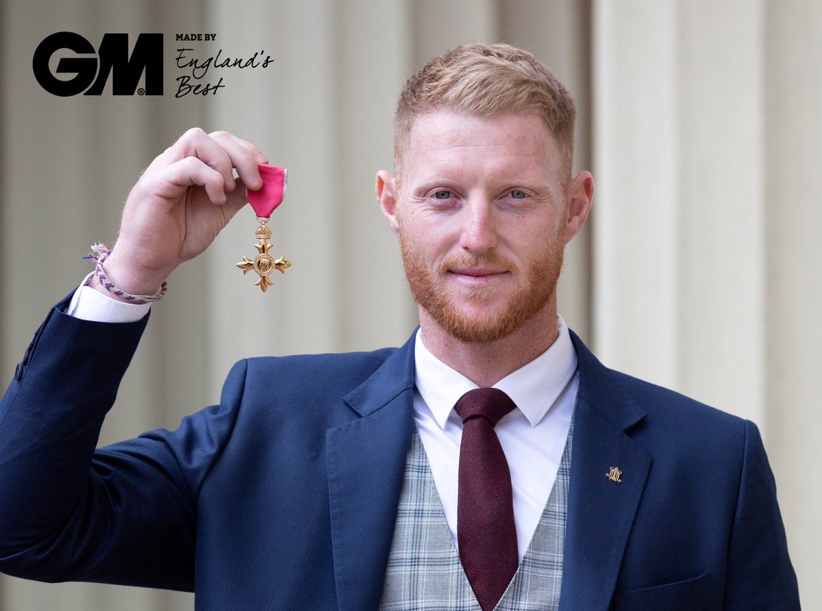 Congratulations Ben Stokes!! Today he was awarded with an OBE by the Duke of Cambridge at Buckingham Palace. 

#BenStokes #MBEB #GMCricket #EnglandCricketHero