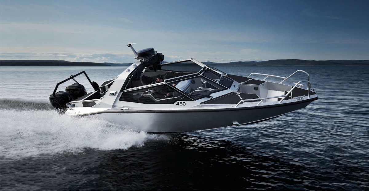 VripackDesign's tweet photo. If ever there was a boat akin to a pocket army knife, the Anytec A30 is it. The Scandinavian brand’s flagship oozes masculine sophistication and offers two critical factors: comfort & speed.
#YachtDesign by #VRIPACK in collaboration with #Anytec
More info: https://t.co/UcnjG0dkLC https://t.co/HkWncNgIxv