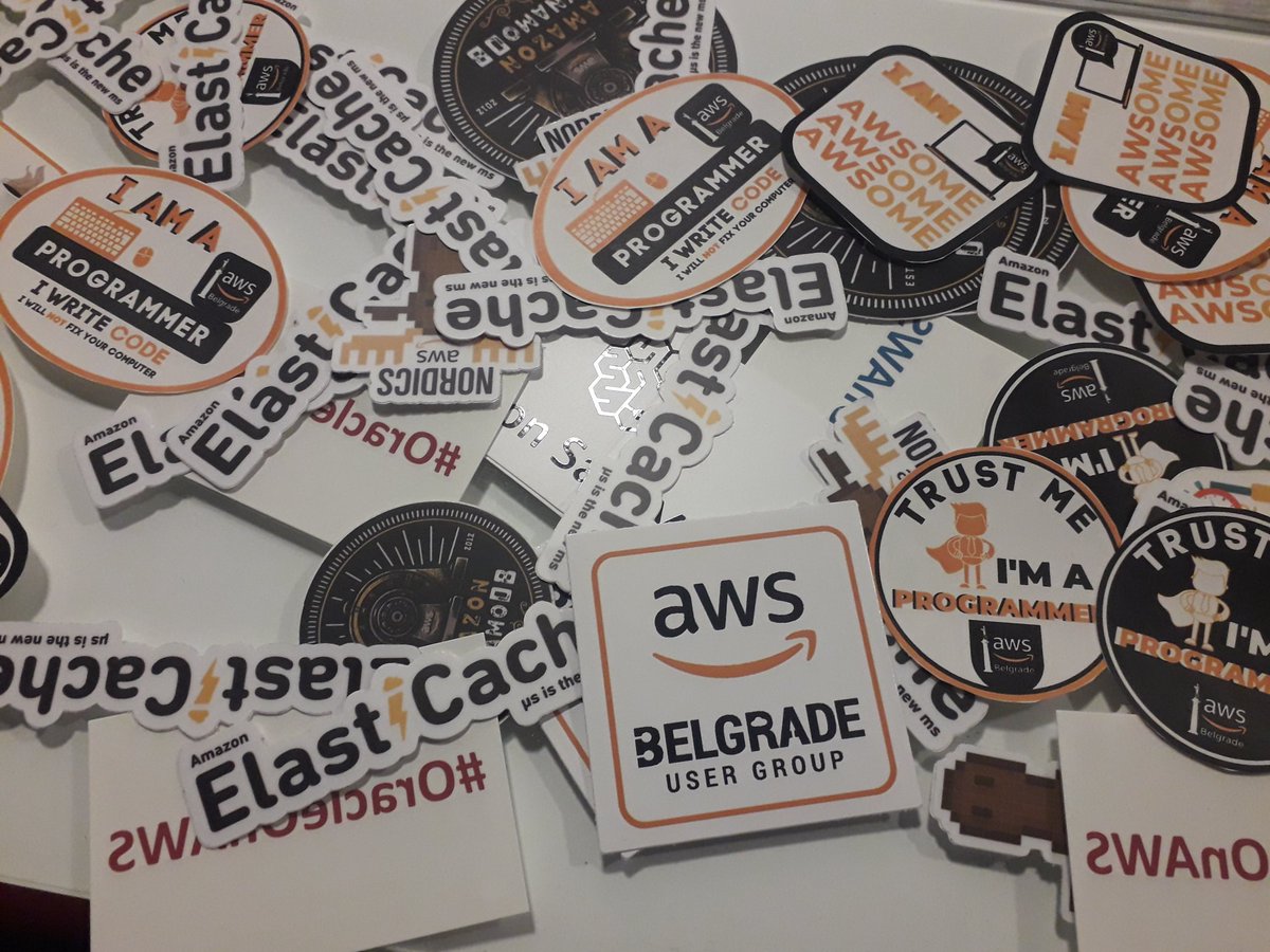 nkumric's tweet photo. @AwsUGBelgrade #5 meetup is ready! https://t.co/XlyWgOQWoh