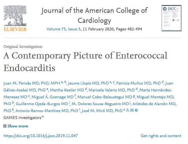 Crai Biologia A Contemporary Picture Of Enterococcal Endocarditis Author Links Open Overlay Panel Juan M Pericas Jaume Llopis Et Al Recercacraibiologiaub Article T Co 2qeeh0zyag Subscrit Cercabib T Co