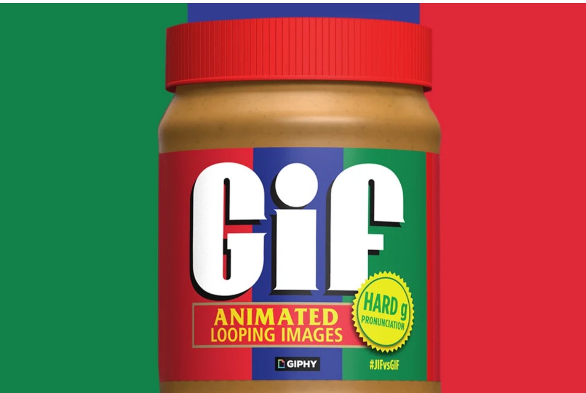 Reigniting the argument. "Jif and Giphy: The Co-Branding We Never Expected" ow.ly/F37K50yvB63