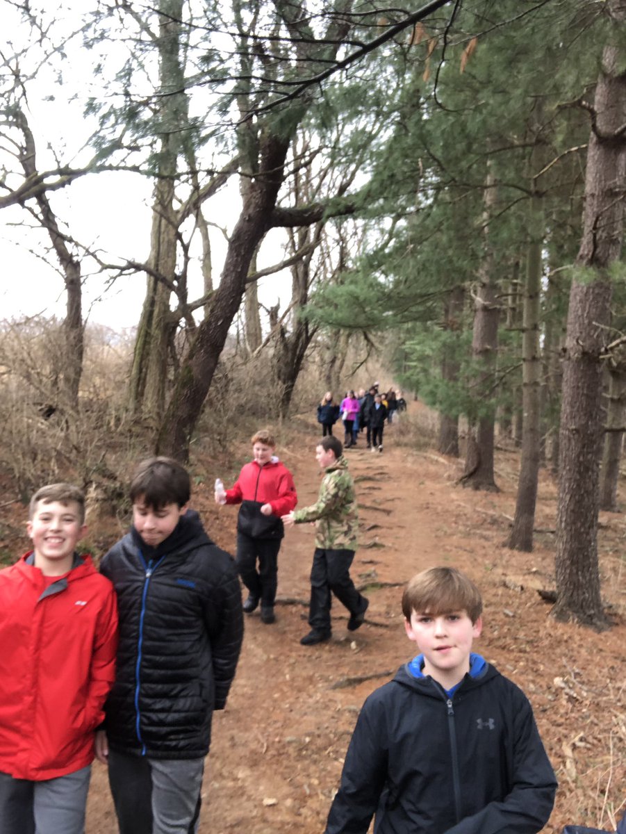acunningham2516's tweet photo. Looking for biological data during habitat class this morning. #ODSchangetheworld https://t.co/6vJamaozKP