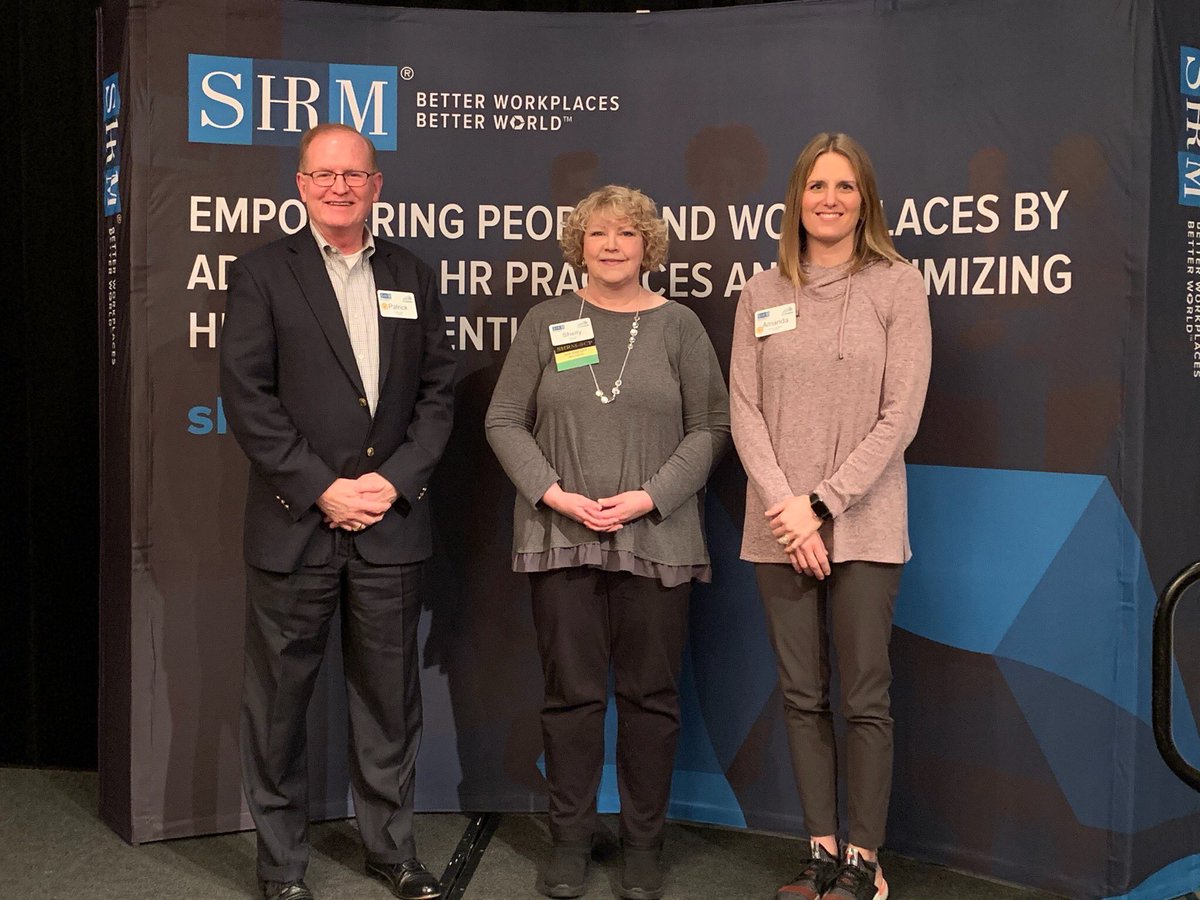 KYSHRM's tweet photo. KYSHRM State Council Chair Patrick Smith, Chair-Elect Amanda Huddleston and College Relations Director Shelly Toler Trent travelled to the SHRM Regional Council Business Meeting last week. #kyshrm #shrm #movingHRforward https://t.co/CMtnRDp03l