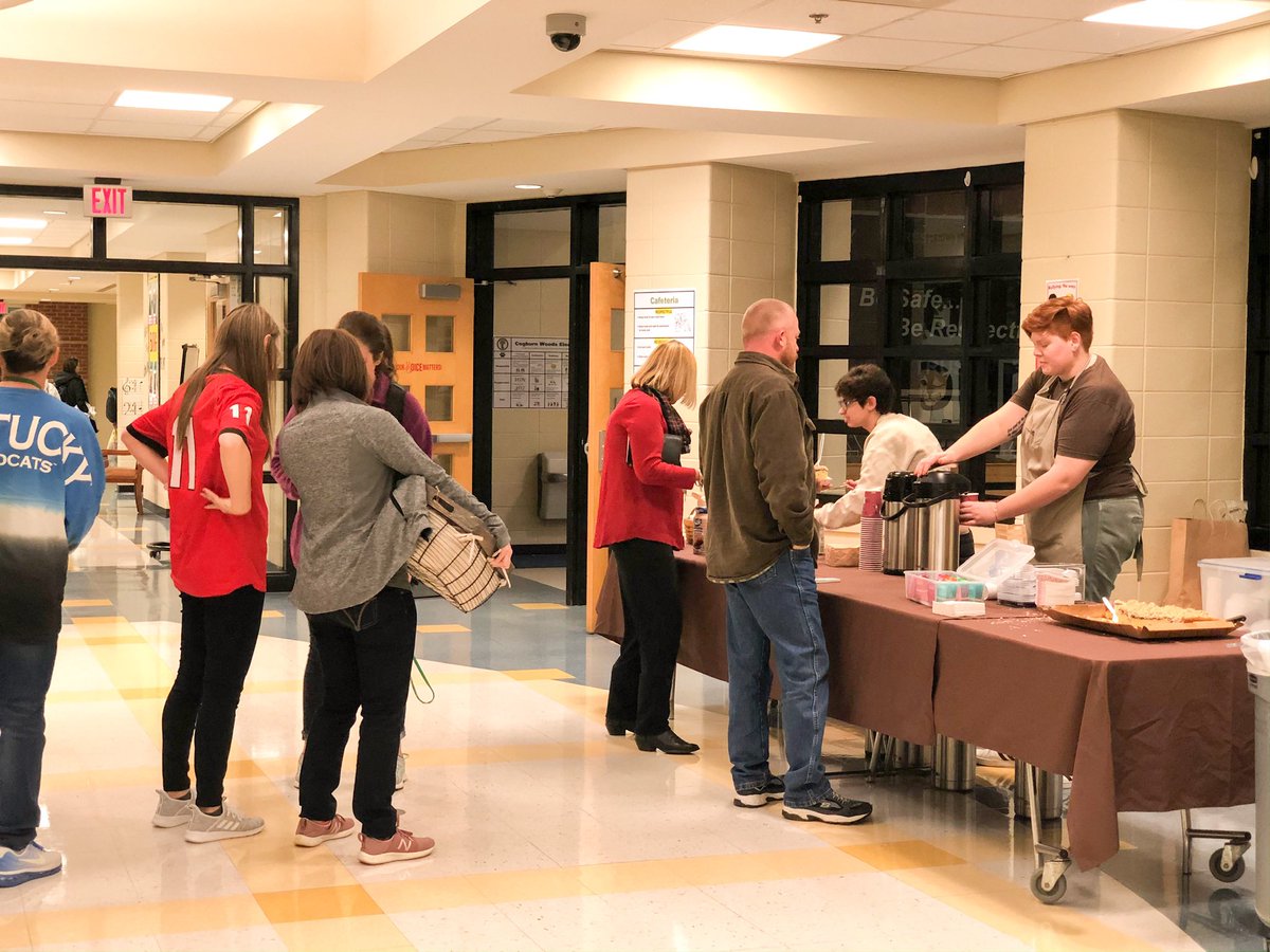 Cogburn has the pleasure of <a href="/BrewableA/">Brewable Alpharetta</a> serving coffee and cake to our teachers this morning! If you haven’t already, go check out <a href="/BrewableA/">Brewable Alpharetta</a> in the Alpharetta Community Center! 

<a href="/CogburnWoodsES/">Cogburn Woods ES</a> CogburnWoodsES 
<a href="/CogburnWoodsPTO/">Cogburn Woods Elementary PTO</a> #cwesisthebest #cogburncares