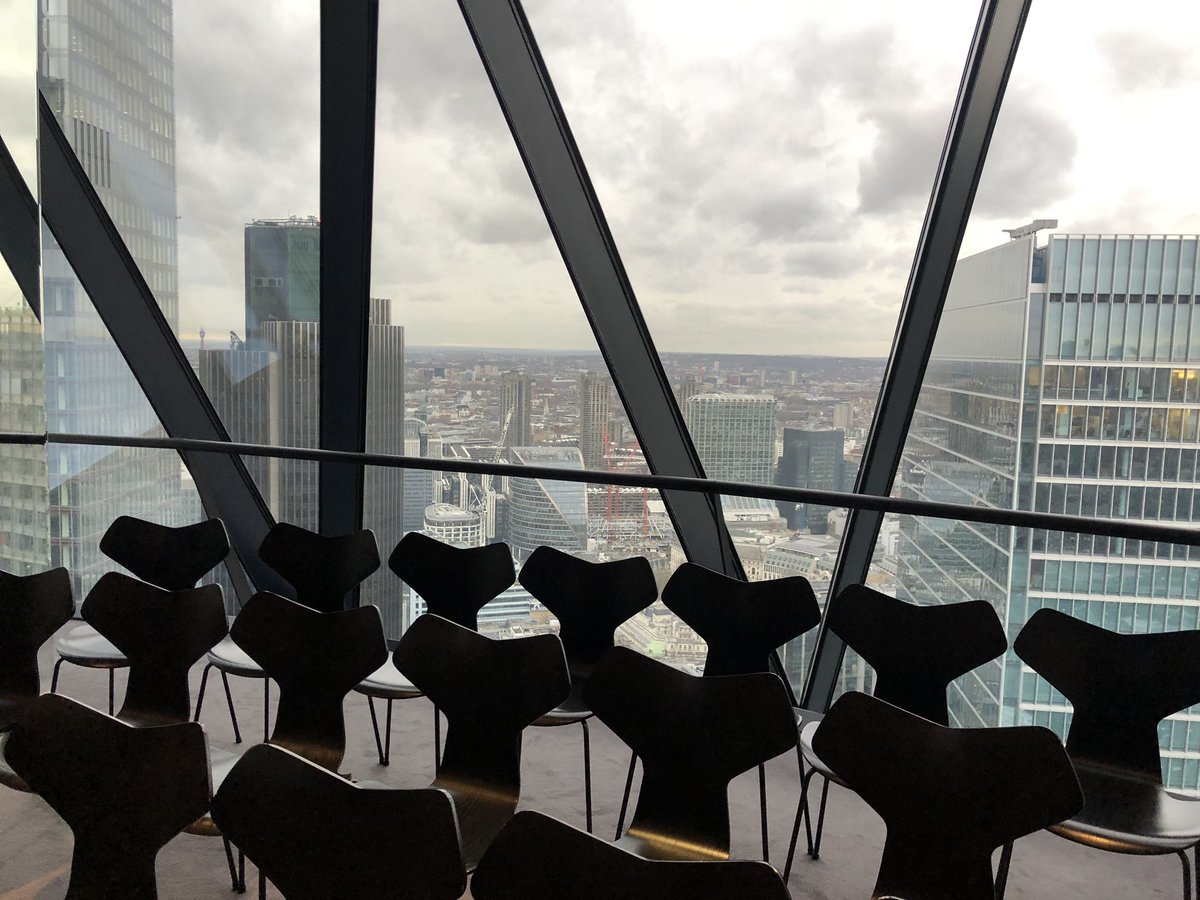 sabiogroup's tweet photo. We are ready for the #ecccsa19 award winners celebration at the beautiful @LondonGherkin @SearcysGherkin https://t.co/MhXUfs0rJu