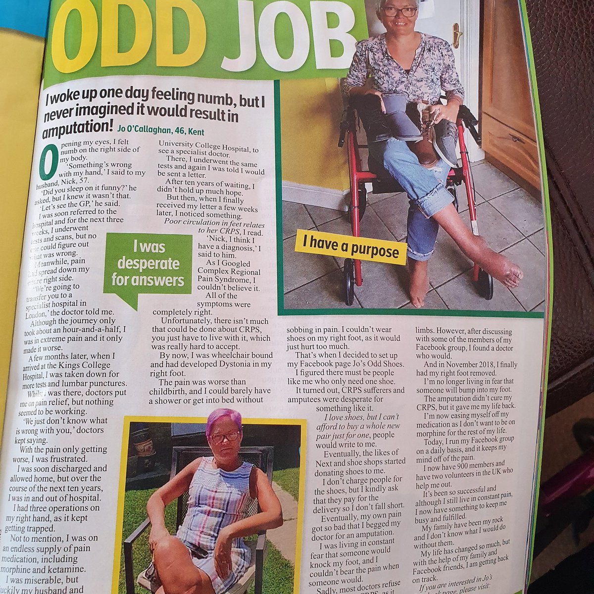 Jo's Odd Shoes tweet media