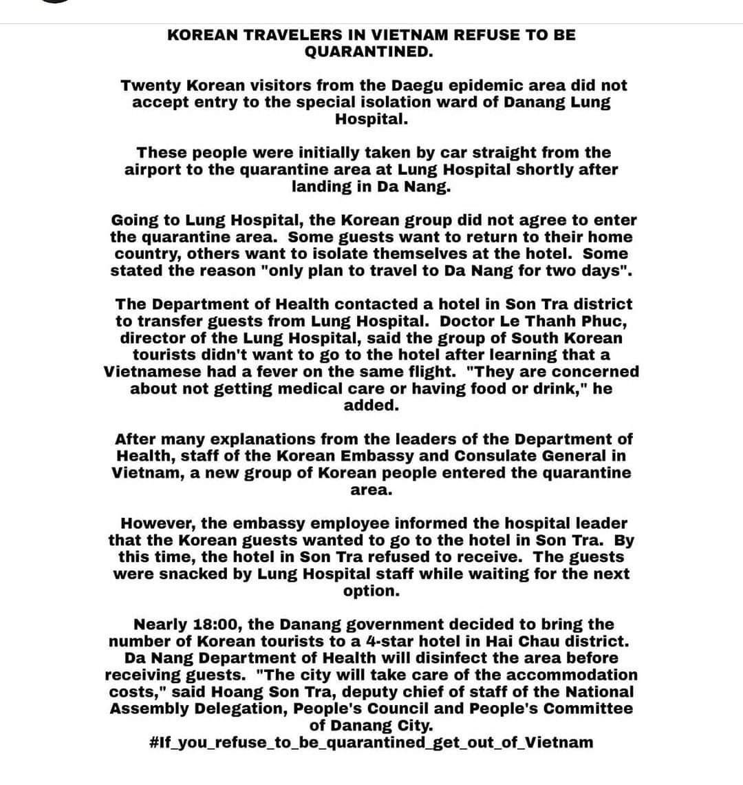 Duong0003's tweet photo. This is an document which Chairman of Da Nang People’s Committee apologizing for not welcoming 20 tourists from Daegu because of COVID-19. Our government treat your citizen so well but why you lied about us on TV?
#ApologizeToVietnam
#KoreansStopLying https://t.co/lSXeaSqXay