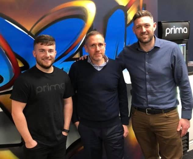 PrimaSoftware's tweet photo. 💥Great to have the Vantage Point founder and industry reporting guru, Terry Thurgood, at Prima HQ today. Vantage Point is a powerful, fully integrated BI reporting portal 🤓📊 that will soon be available to Prima dealers 💥 https://t.co/Q01ZObEDKd