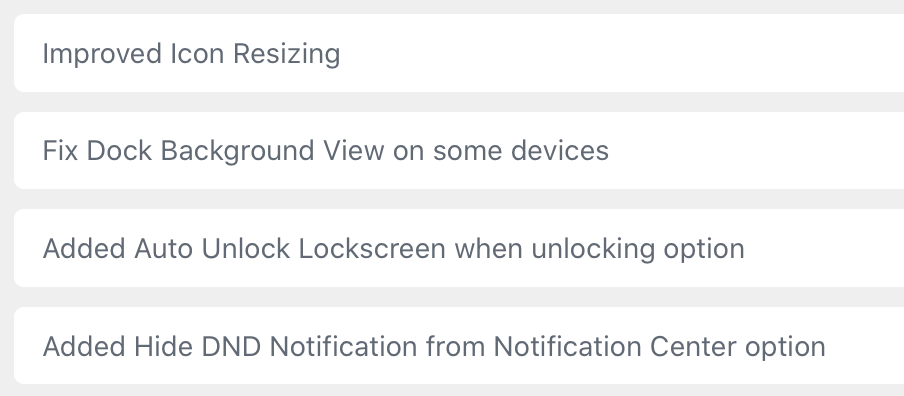 sharedRoutine's tweet photo. #Springtomize5 v5.0.5 has been submitted with the following changes. I get all of your requests and I read them all and sometimes it is a bit hard to answer them all. I answer all refund requests and when I can emails. I am continuously trying to improve #Springtomize. https://t.co/iAPAvqacqY