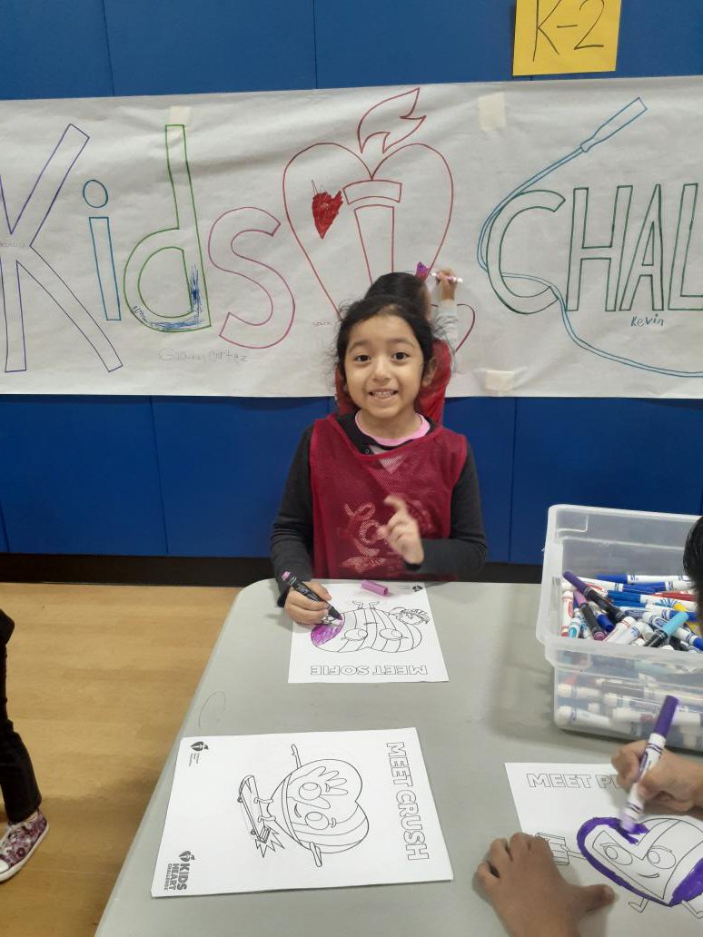 CalvoKinder's tweet photo. #KidsHeartChallenge que mañana tan divertida haciendo trabajar nuestro corazón 💗 https://t.co/O0oU1v0Zto