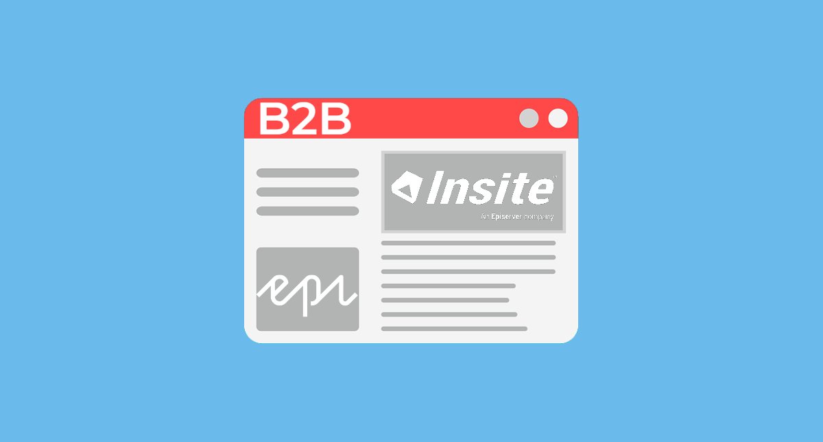 BrillianceWeb's tweet photo. Great news for @episerver and @InsiteSoftware current and prospective customers! Here are 3 opportunities for Insite customers to grow revenue ➜ https://t.co/RX2KVV6k8J #B2BDigitalCommerce https://t.co/OrA8oisLKq