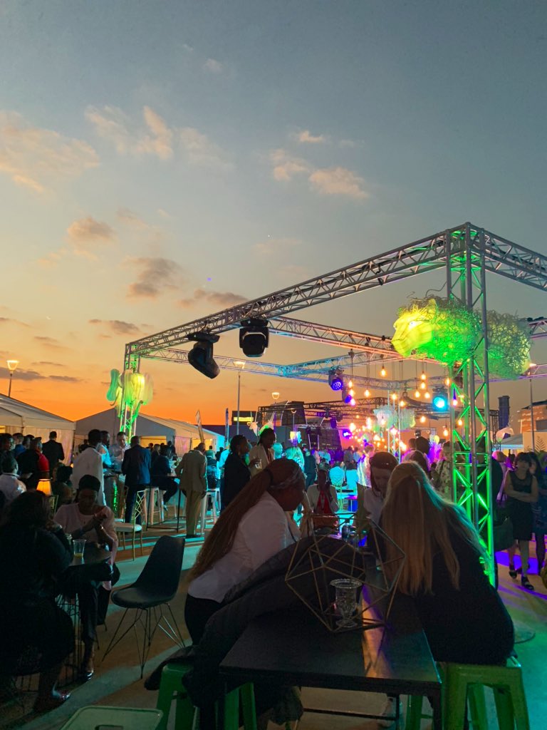 Roof top party with #MeetingsAfrica2020 <a href="/TheTurnerAgency/">TTA Ltd</a> absolutely amazing country!