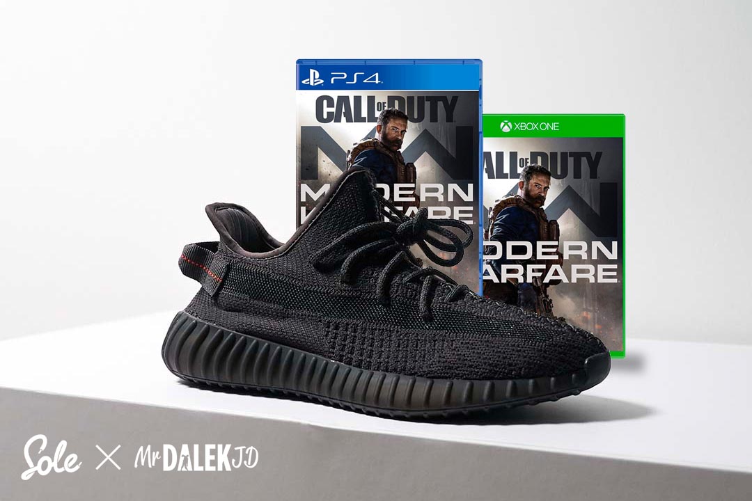🚨HEY! I'VE TEAMED UP WITH <a href="/thesolesupplier/">The Sole Supplier</a> TO GIVEAWAY A COPY OF #ModernWarfare &amp; A PAIR OF RARE YEEZY BOOST 350 V2 BLACK!🚨

1) Retweet 
2) Follow Me, <a href="/thesolesupplier/">The Sole Supplier</a> &amp; <a href="/thesolerestocks/">The Sole Restocks</a>😎
3) Reply with your shoe size &amp; tag a friend! 👍

Good luck to all and stay frosty.